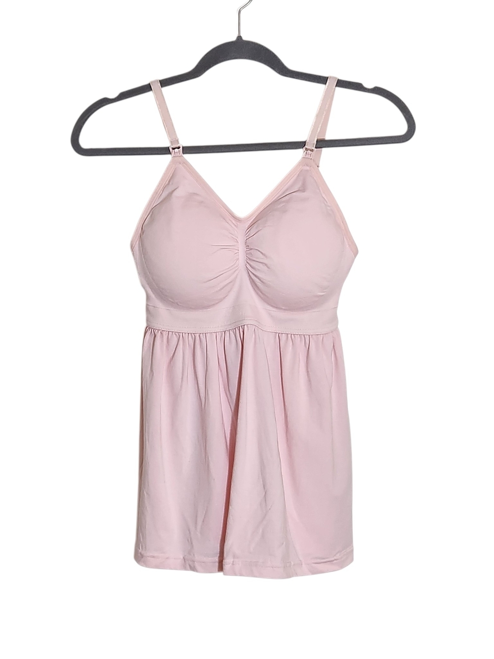 Motherhood Maternity Pale Pink Nursing Cami Size Medium NWT